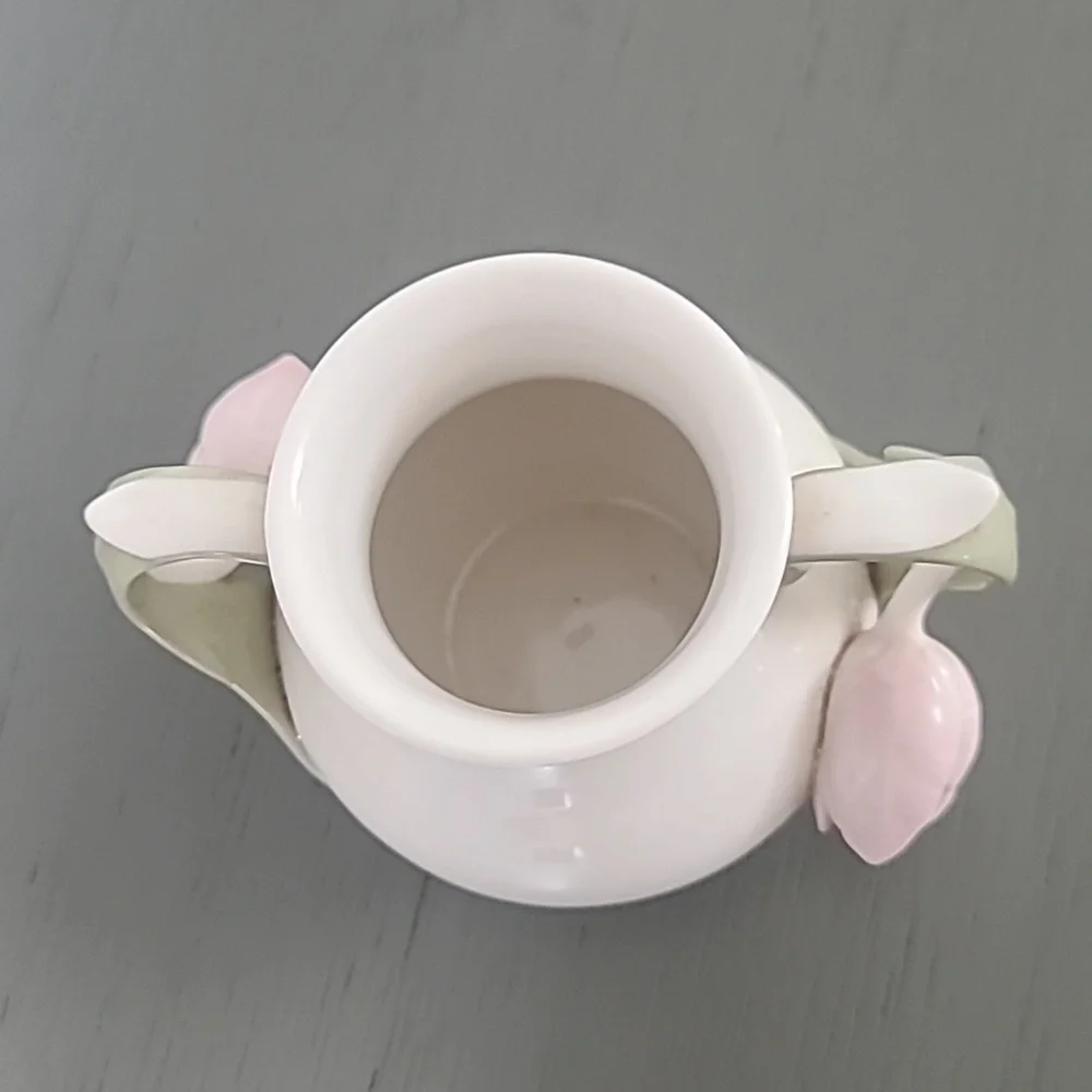 Goebel WGermany White Ceramic Tulip Vase